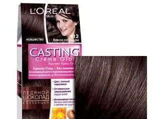 Фарба для волосся l - oreal casting creme gloss - відмінна фарба, багата палітра, відтінок 412
