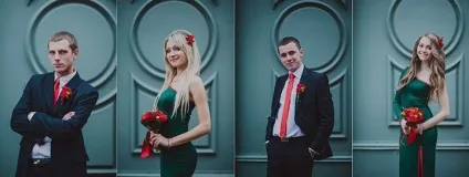 Червоно-зелена весілля юлі і роми