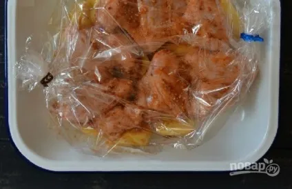 Крильця з картоплею в рукаві в духовці - самі Вкусняшное рецепти (картоплею рукаві духовці) Крильця з картоплею в рукаві в духовці - самі Вкусняшное рецепти