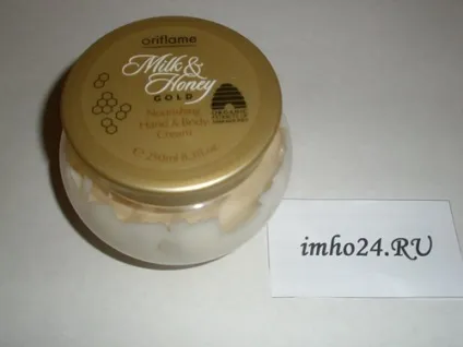 Крем для рук і тіла milk & amp; honey gold від oriflame відгуки
