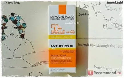 Танер La Roche Posay слънце ултра-леки течности Anthelios XL SPF 50 - «винаги ☂