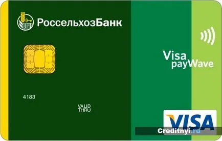 Card de credit Banca Agricolă - Tipuri, condiții, execuție