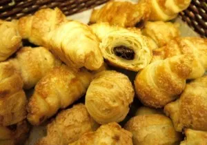 Croissant, leveles tészta egy lépésről lépésre recept fotók