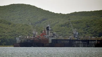 Cruiser Admiral Lazarev nukleáris meghajtású hajó, a legfrissebb híreket a korszerűsítés a nukleáris