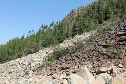 Kurumnik cascade, Borus - lumea minerală