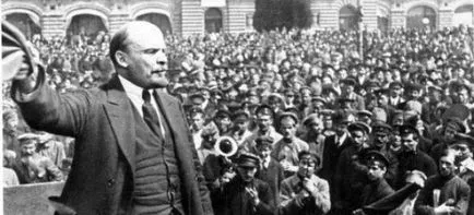 Lenin, mint egy hangszóró funkciók beszédek kultusz politika