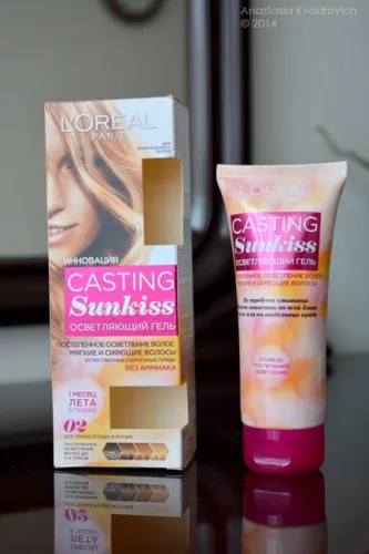 turnare L`oreal Sunkiss jeleu Lightening Gel 01 și 02 răspunsuri