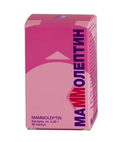 Mammoleptin - инструкции за употреба, композиция, четене