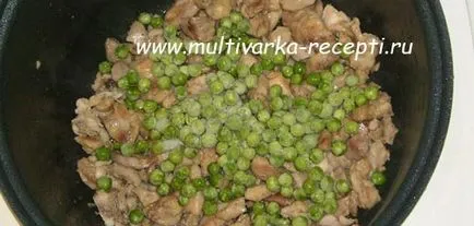 Макарони з куркою в мультиварці (будь-які інші овочі) Макарони з куркою в мультиварці