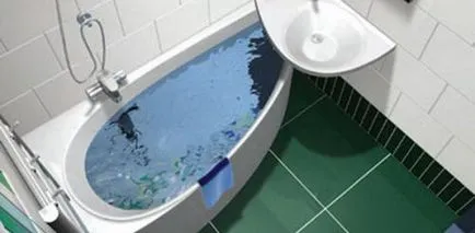 Маленька ванна кімната