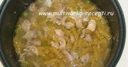 Макарони з куркою в мультиварці (макарони куркою мультиварці) Макарони з куркою в мультиварці