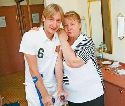 Mama Evgeni Plushenko a murit de cancer la București