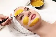 Măștile de turmeric și păr facial