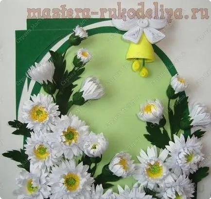 master-class pe Quilling crizantema