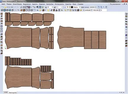 A végrehajtás módszerei psevdonestinga technológia CAD alapján