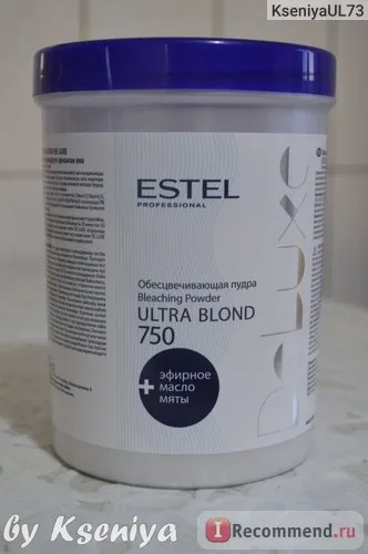 pulbere microgranular pentru albirea Estel de lux blond ultra - «pentru evidențierea destul