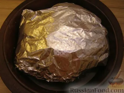 Курочка в фользі