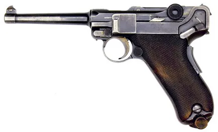 pistol german Luger, caietul de sarcini și a dispozitivului, dezasamblare și asamblare, lumea