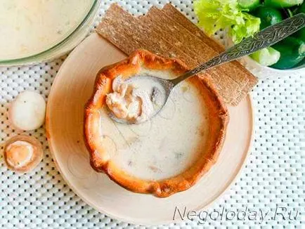 Alacsony kalóriatartalmú sajt leves - a tökéletes étel a fogyás