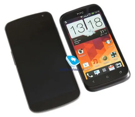 Преглед на двойна SIM смартфон HTC Desire V