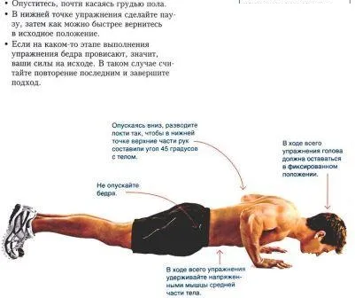 Pushups (програма за обучение) - школа на тялото - бодибилдинг, спорт, фитнес