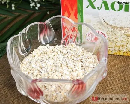 Fulgii de ovaz „Firma Diamond Ltd“ cereale Belarus - „dulce in dieta! Cum sa faci fulgi de ovăz