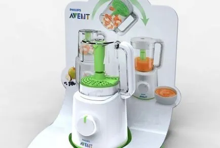 Aburi și blender Philips AVENT instrucțiuni de utilizare, fotografii pentru recenzii, video, recenzii, argumente pro și