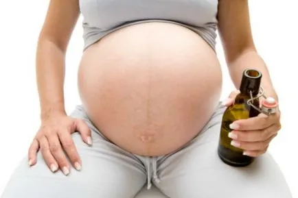 Berea si sarcina poate fi în măsură să bea alcool și bere fără alcool