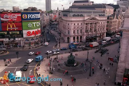 Piccadilly Circus din Londra