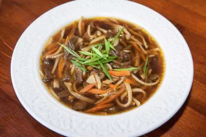 Локшина грибна - рецепт сучасної домашньої кухні з фото (борщ) Локшина грибна - рецепт сучасної домашньої кухні з фото