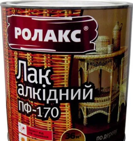 Лак ПФ-170 технічні характеристики, застосування (характеристики) Лак ПФ-170 технічні характеристики, застосування