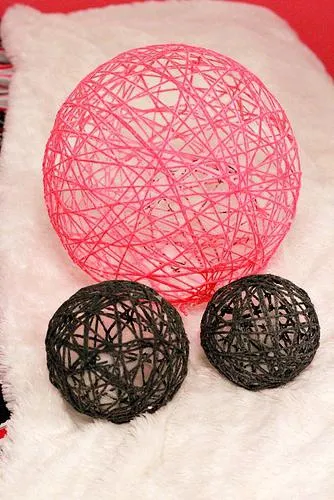 Изделия от топки от прежда - красив и достъпен