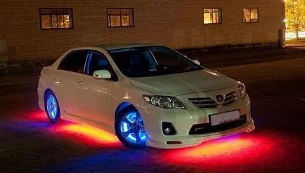 Підсвічування днища автомобіля що вибрати і як встановити - легка справа
