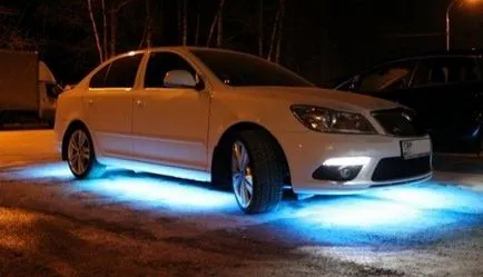 Підсвічування днища автомобіля що вибрати і як встановити - легка справа