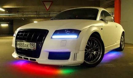 Підсвічування днища автомобіля що вибрати і як встановити - легка справа