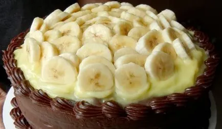 Pas cu pas reteta pentru tort de banane cu descrierea detaliată
