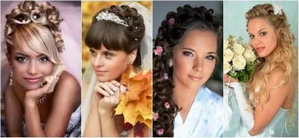 mireasa pe hairstyle păr lung - tendințele modei 2017, fotografii și videoclipuri