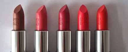 Öt új árnyalatú rúzs Le Rouge Givenchy, alig Beatle