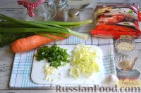 Funchoza recept csirkével és zöldségekkel