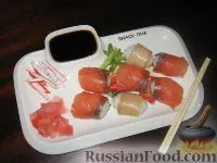 Recept sashimi, sushi és hengerek