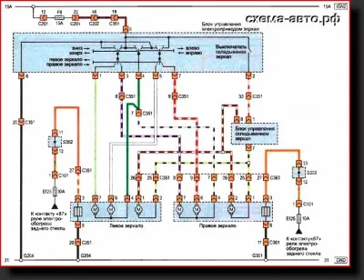 Javítása elektromos autó oldalsó visszapillantó tükrök, automatikus rendszer - kézműves autók a kezüket