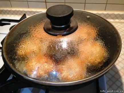 Apróra vágott csirke szelet sajt -, hogyan kell főzni, a recept egy fotót