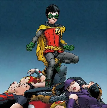 Robin (Dick Grayson, Demien Ueyn, Tim Dreyk, robin)