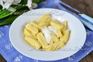 Ледачі вареники з сиру, рецепт з фото покроково як в садку (як) Ледачі вареники з сиру, рецепт з фото покроково як в садку