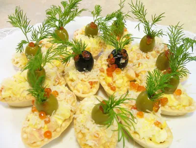 Салати тарталета - рецепти за всеки празник