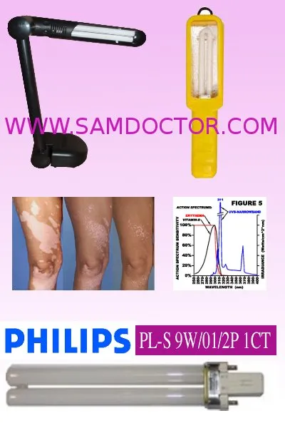 Az orvos maga is - a pontos fény megment a vitiligo