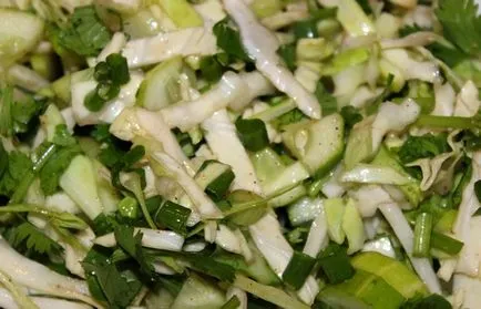 Salata de varză cu castraveți „rețete salata