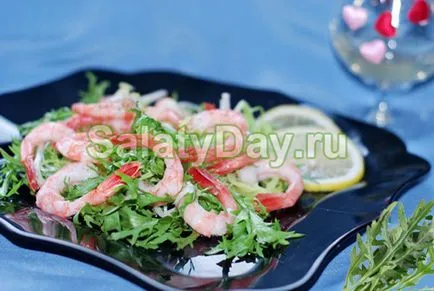 Saláta-tenger koktél - egy csemege elérhető az asztalnál recept fotók és videó