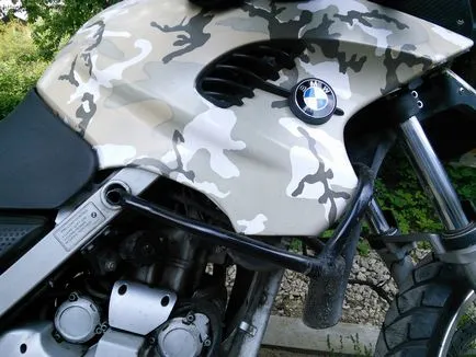 Self-made arc motocicleta F650GS bmw forțe proprii, călătorind pe o motocicletă și nu doar