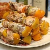 Skewers ponty, mint a pácolt és szakács